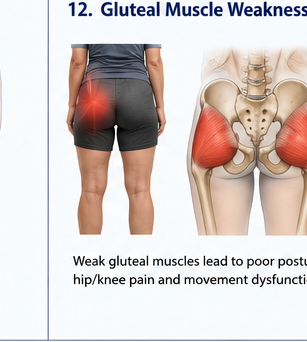 Hip and glute strengthening rehabilitation