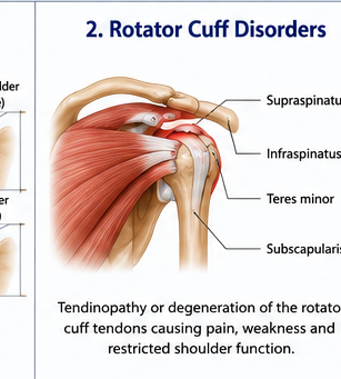 Person holding sore shoulder outdoors