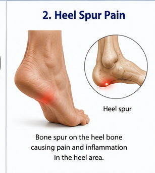 Heel spur pain